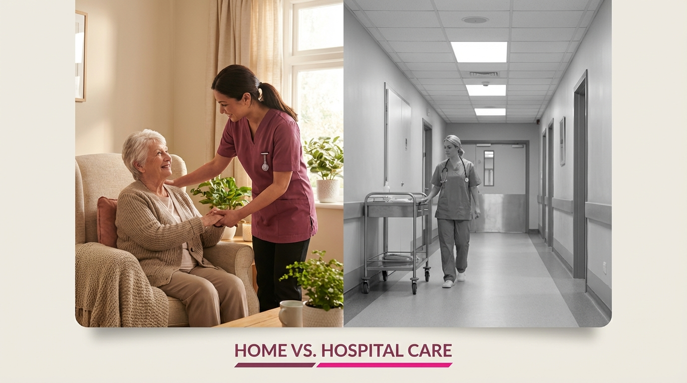 יתרונות הטיפול הסיעודי בבית - סביבה מוכרת, טיפול אישי, מניעת זיהומים